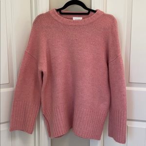 Pink chunky sweater